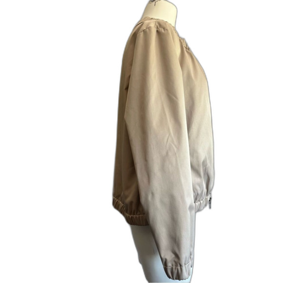 Chico’s Lined Windbreaker Jacket 2 L Large - Picture 6 of 8